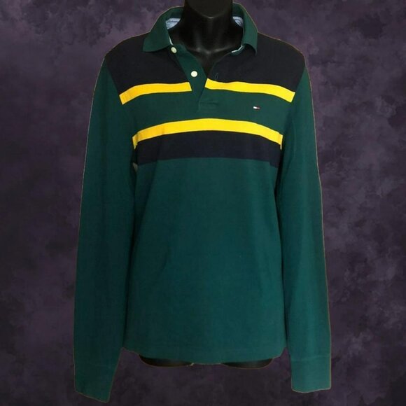 Tommy Hilfiger Polo Long Sleeve - Picture 1 of 5